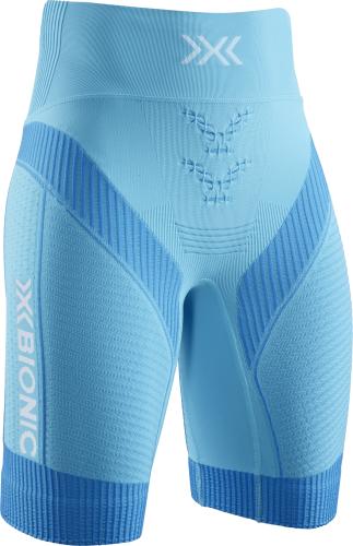 X-BIONIC Damen Effektor 4.0 Running Shorts effektor - türkis/weiss (Grösse: L) von X-BIONIC