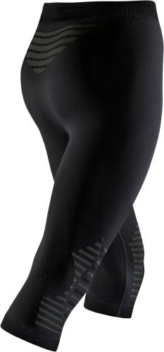 X-BIONIC Invent 4.0 Pants 3/4 Damen - black / charcoal (Grösse: L) von X-BIONIC