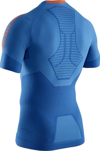 X-BIONIC Invent 4.0 Running Shirt SH SL Herren - teal blue / kurkuma orange (Grösse: L) von X-BIONIC