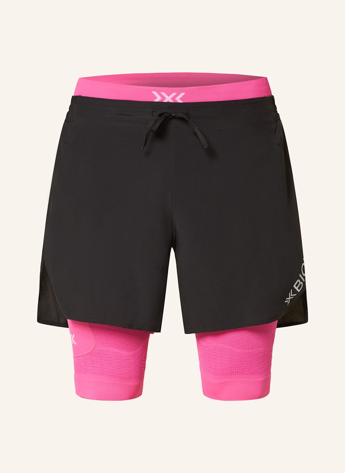 X-Bionic 2-In-1-Laufshorts Effektor schwarz X-Bionic 2-In-1-Laufshorts Effektor schwarz von X-BIONIC