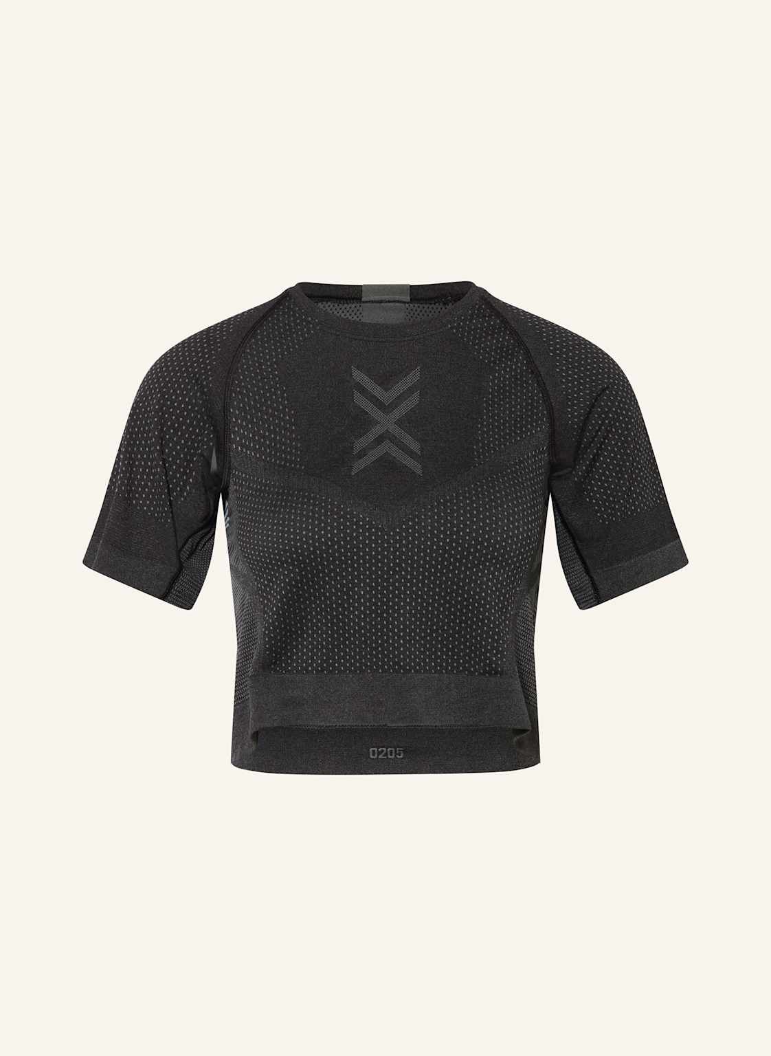 X-Bionic Cropped-Top Xceed Run schwarz von X-BIONIC