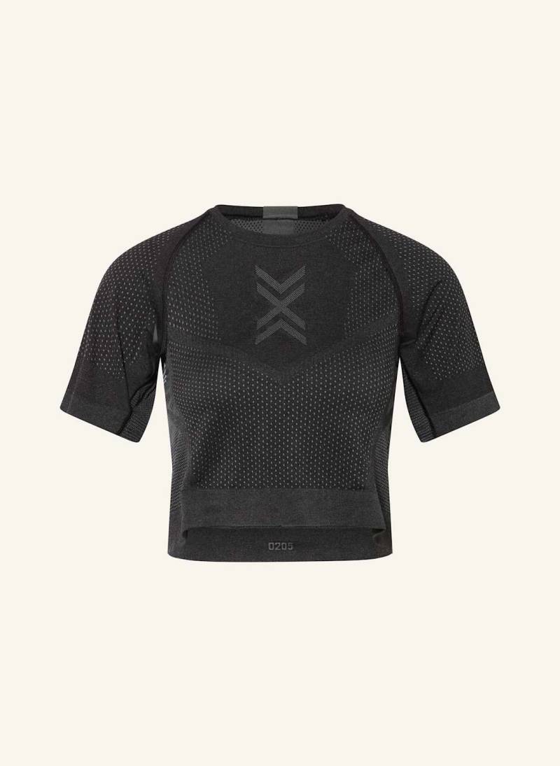 X-Bionic Cropped-Top Xceed Run schwarz von X-BIONIC