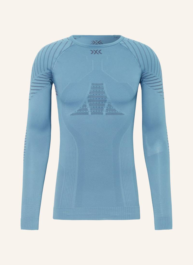 X-Bionic Funktionswäsche-Shirt Invent 4.0 blau von X-BIONIC