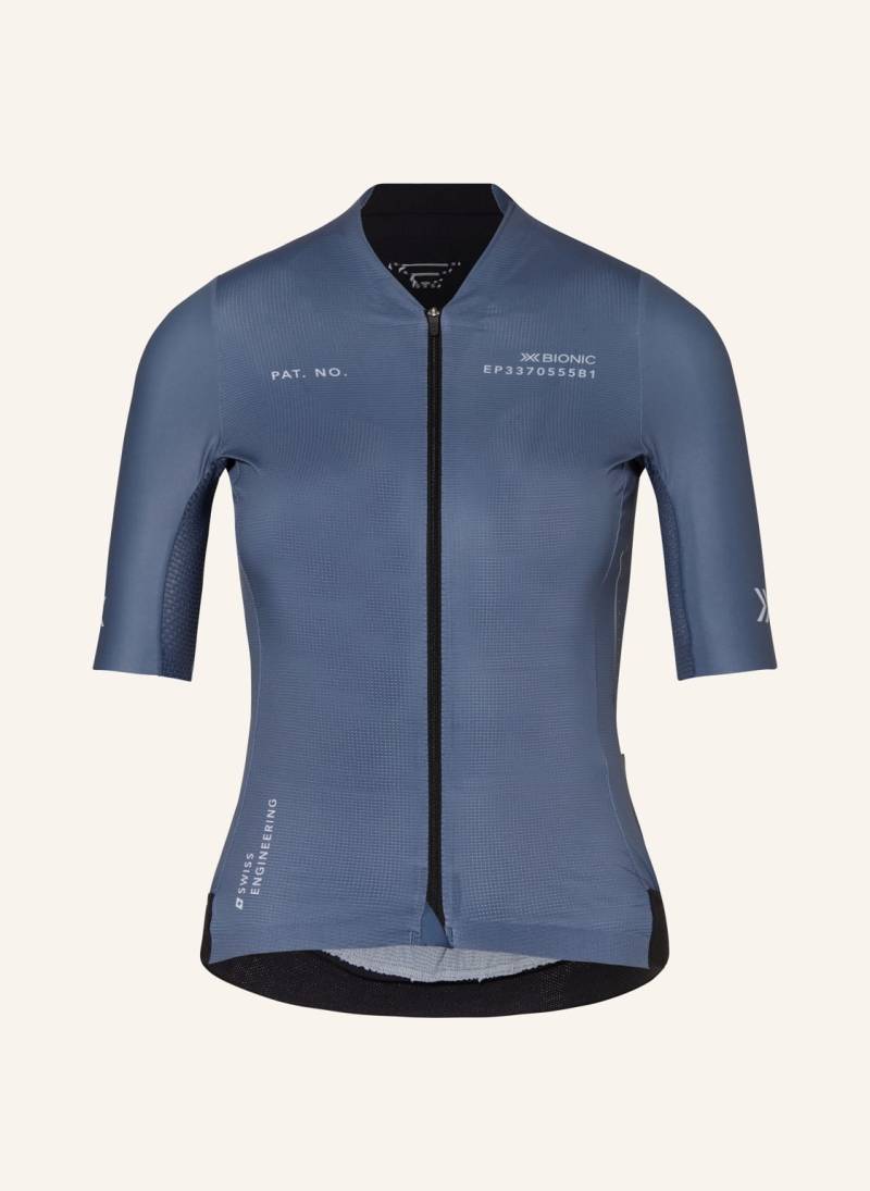 X-Bionic Radjacke Corefusion Aero Jersey blau von X-BIONIC