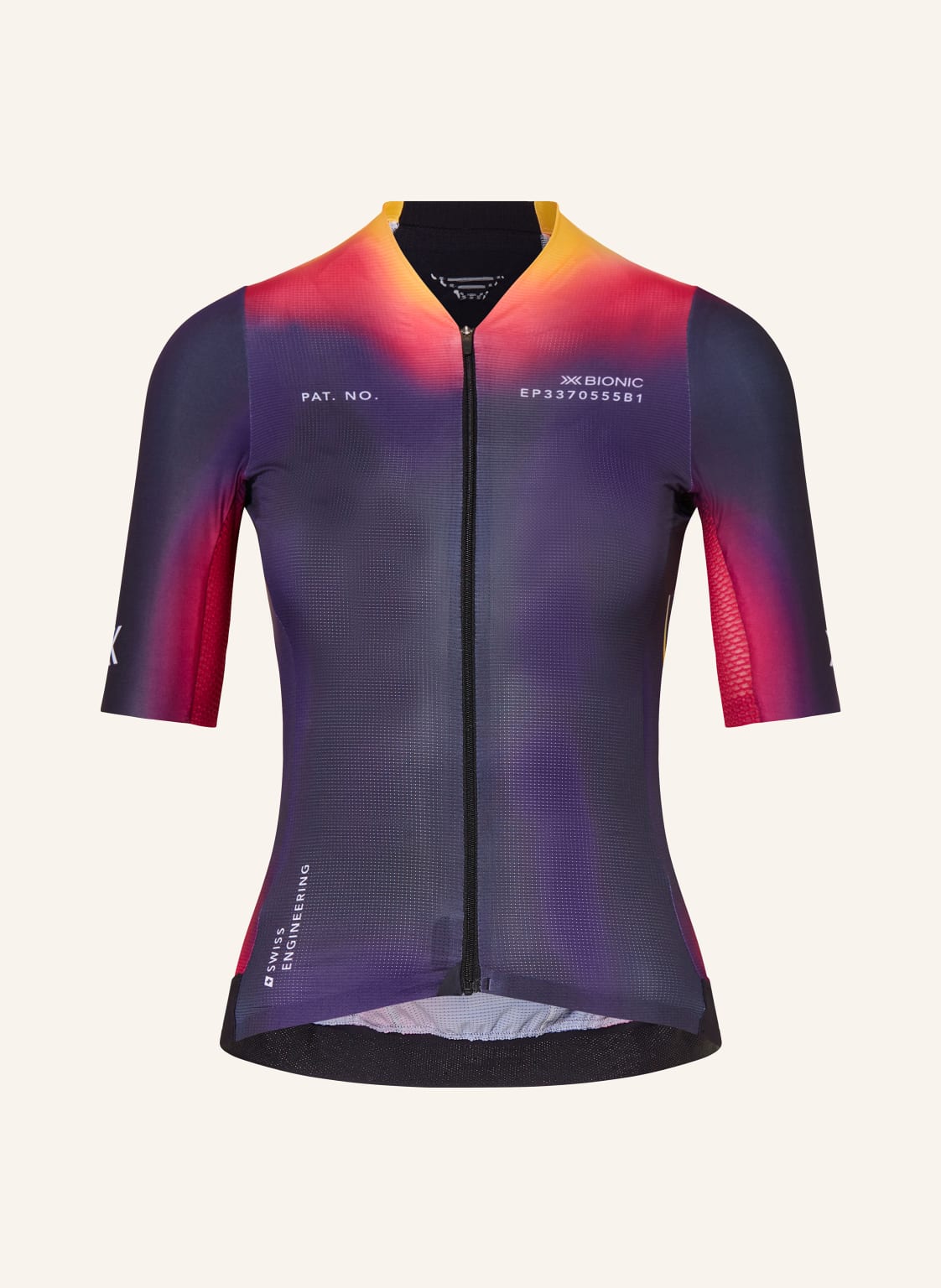 X-Bionic Radjacke Corefusion Aero Jersey lila von X-BIONIC