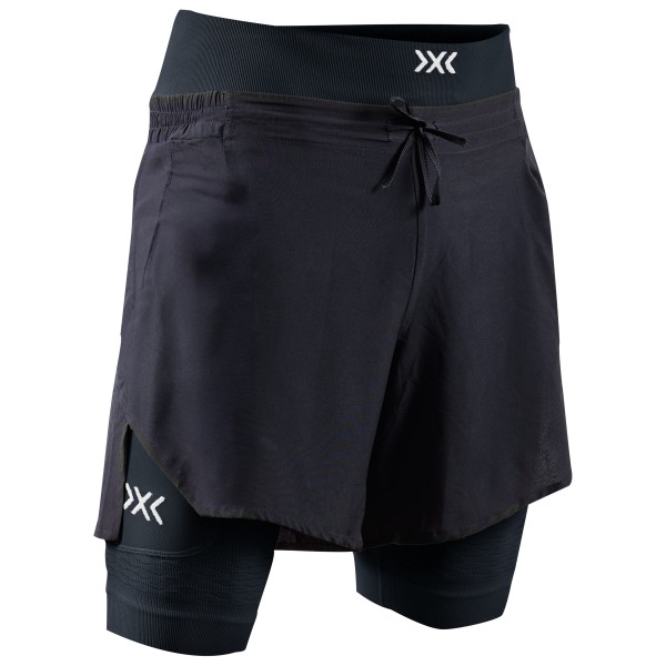 X-Bionic - Effektor 2in1 Shorts - Laufshorts Gr L;M;S;XL;XXL schwarz/blau von X-Bionic