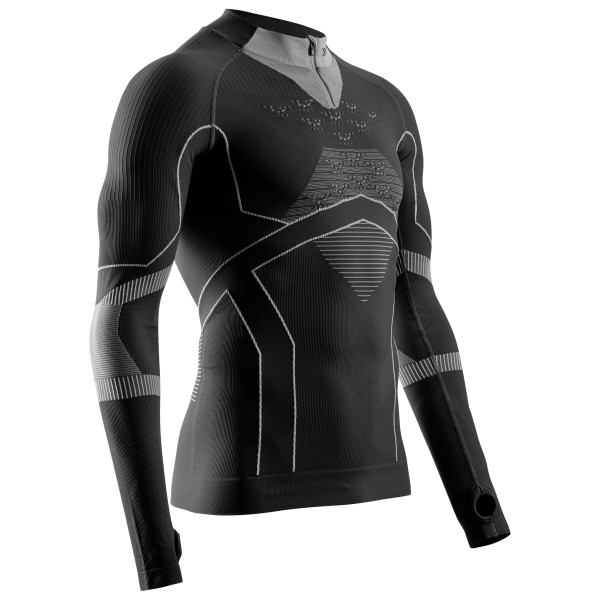 X-Bionic - Energy Accumulator Light L/S 1/2 Zip - Skiunterwäsche Gr L;M;S;XL;XXL schwarz von X-Bionic