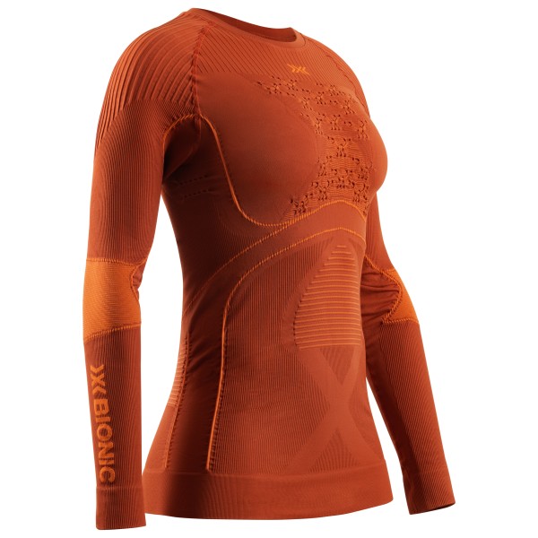 X-Bionic - Women's Energy Accumulator 4.0 Shirt LG SL - Skiunterwäsche Gr L rot von X-Bionic