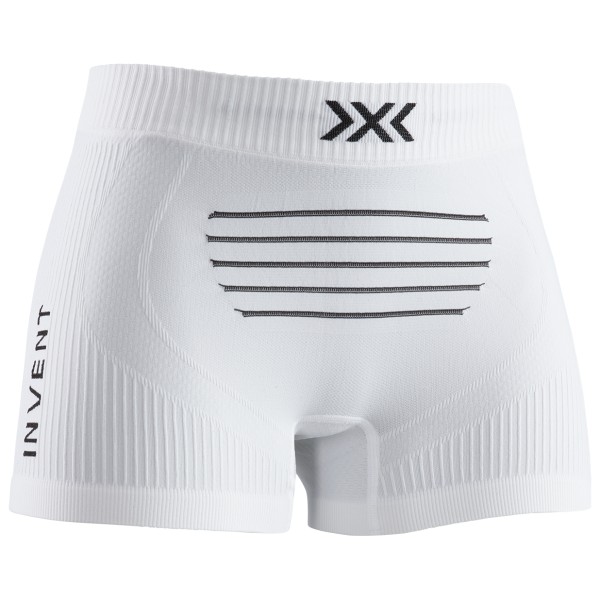 X-Bionic - Women's Invent 4.0 LT Boxer Shorts - Kunstfaserunterwäsche Gr L grau/weiß von X-Bionic