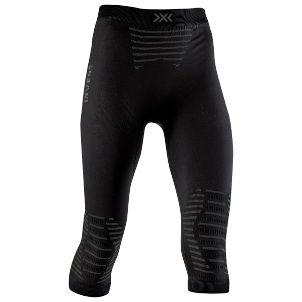 X-Bionic - Women's Invent 4.0 Pants 3/4 - 3/4 Unterhose Gr XS schwarz von X-Bionic