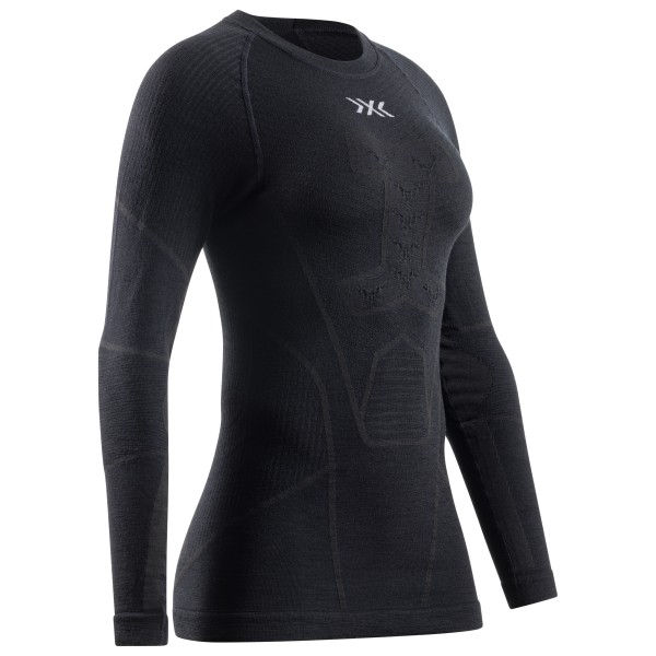 X-Bionic - Women's Symbio Merino Shirt L/S - Merinounterwäsche Gr L;M;S;XL;XS braun;grau/schwarz;schwarz von X-Bionic