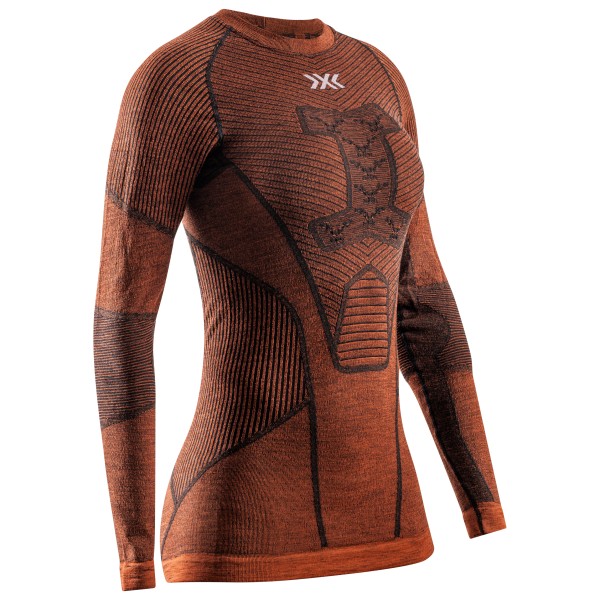 X-Bionic - Women's Symbio Merino Shirt L/S - Merinounterwäsche Gr L braun von X-Bionic