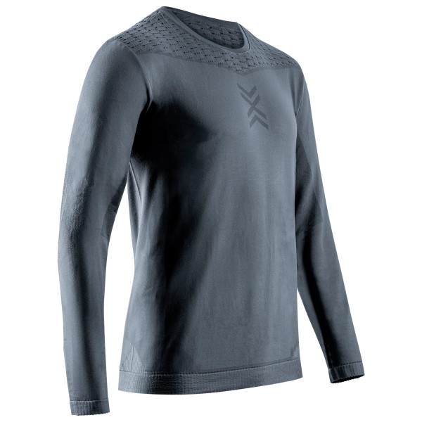 X-Bionic - X-Ential Shirt L/S - Funktionsshirt Gr M grau/blau von X-Bionic