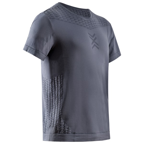 X-Bionic - X-Ential Shirt S/S - Funktionsshirt Gr L blau/grau von X-Bionic