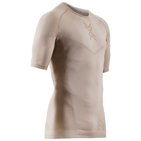 X-Bionic - Xceed Run Shirt S/S - Laufshirt Gr M braun/grau von X-Bionic