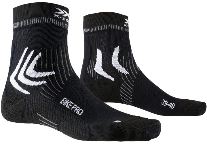 X-SOCKS Bike Pro 4.0 Herren - opal black / arctic white (Grösse: 35-38) von X-SOCKS