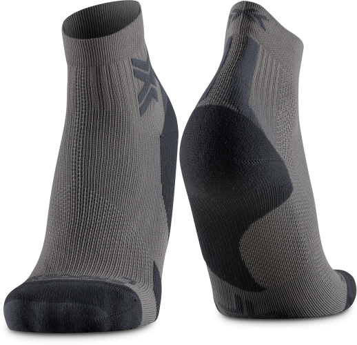 X-SOCKS Herren Run Discover Ankle - grau/schwarz (Grösse: 35-38) von X-SOCKS