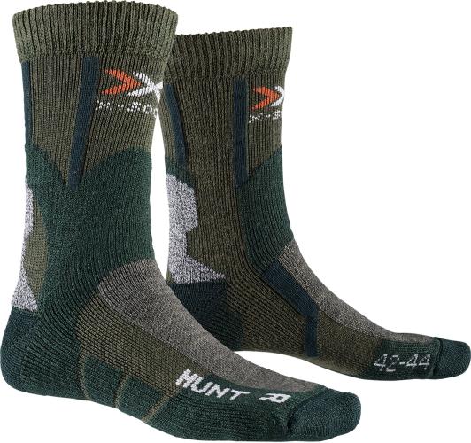 X-SOCKS Hunt short Unisex - - olive green / forest green (Grösse: 35-38) von X-SOCKS