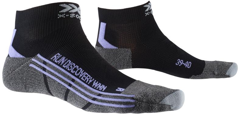 X-SOCKS Run Discovery 4.0 Damen - black stone / grey melange (Grösse: 35-36) von X-SOCKS