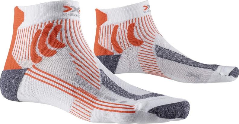 X-SOCKS Run Retina Herren - white/orange (Grösse: 35-36) von X-SOCKS