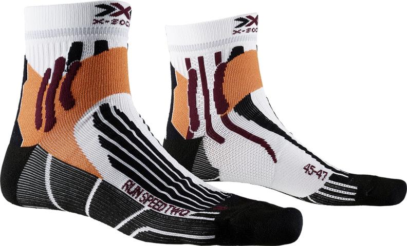 X-SOCKS Run Speed two Unisex - actic white / opal black (Grösse: 35-38) von X-SOCKS