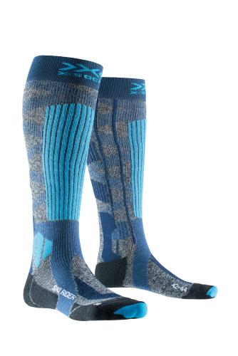 X-SOCKS Ski Rider 4.0 Unisex - navy / blue (Grösse: 42-44) von X-SOCKS