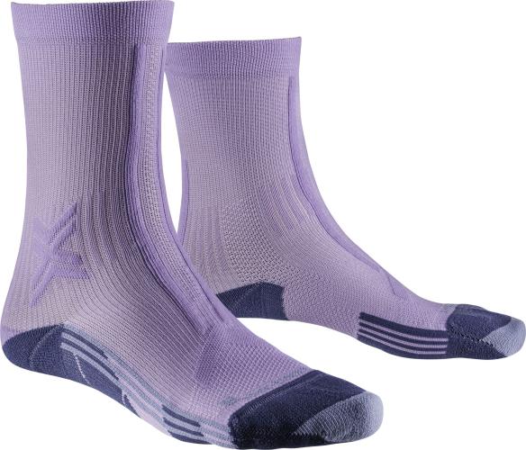 X-SOCKS Trail Run Discover Crew - orchid sunset blue (Grösse: 35-36) von X-SOCKS