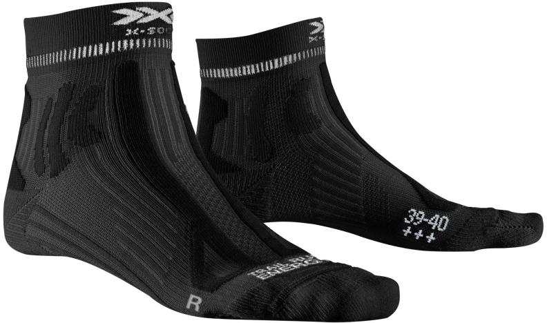 X-SOCKS Trail Run Energy 4.0 Damen - opal black / arctic white (Grösse: 35-36) von X-SOCKS