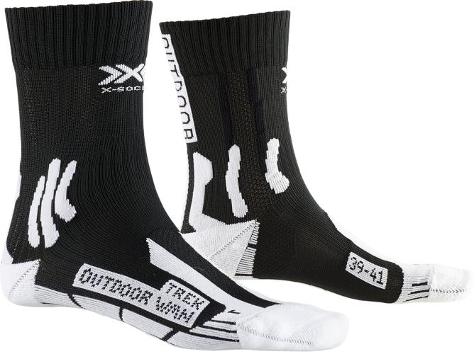 X-SOCKS Trek Outdoor Damen - opal black / actic white (Grösse: 35-36) von X-SOCKS