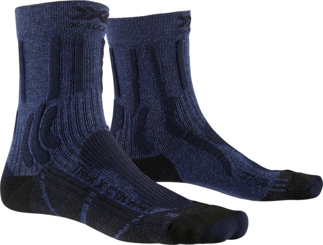 X-SOCKS Trek X CTN Damen - midnight blue melange / opal black (Grösse: 35-36) von X-SOCKS