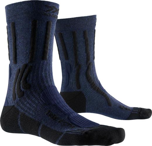 X-SOCKS Trek X CTN Herren - midnight blue melange / opal black (Grösse: 35-38) von X-SOCKS