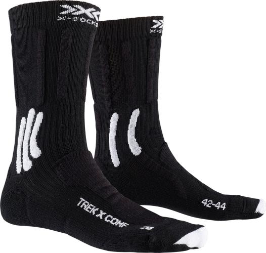 X-SOCKS Trek X Comf Unisex - opal black / arctic white (Grösse: 42-44) von X-SOCKS