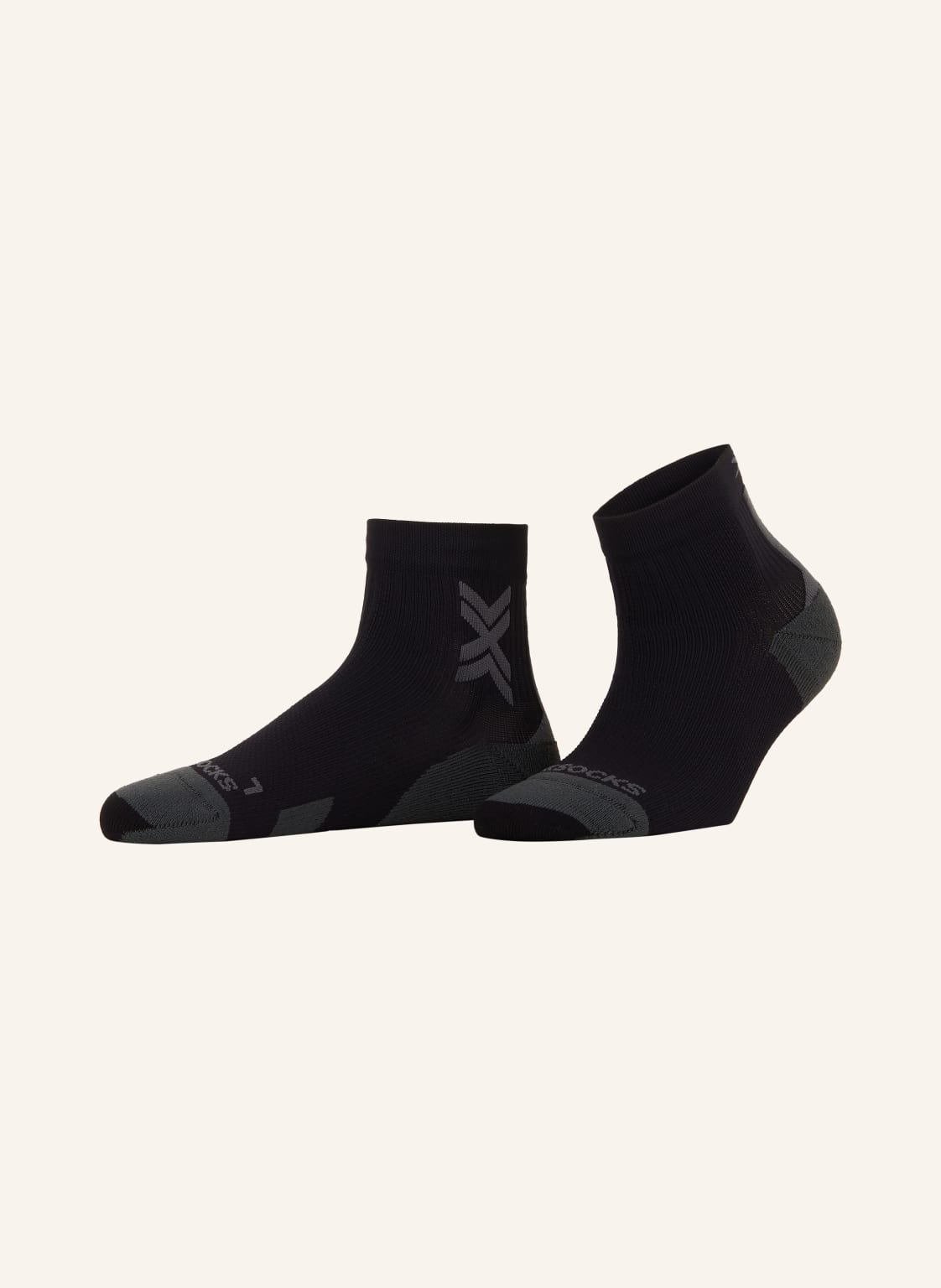 X-Socks Laufsocken Run Discover Ankle schwarz von X-SOCKS