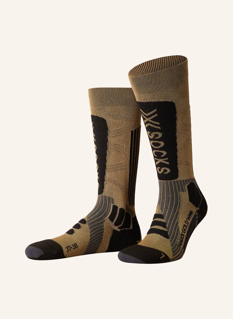 X-Socks Skisocken Helixx Gold gold von X-SOCKS