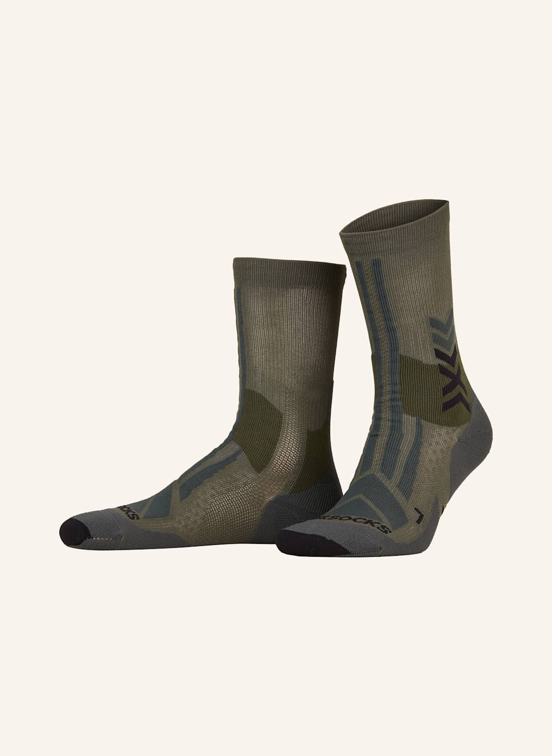 X-Socks Trekking-Socken Hike Discover Crew gruen X-Socks Trekking-Socken Hike Discover Crew gruen von X-SOCKS
