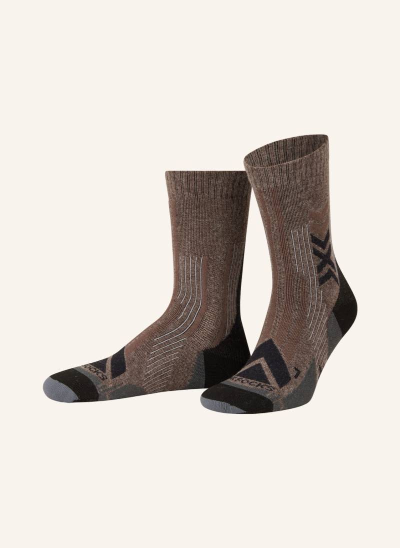 X-Socks Trekking-Socken Hike Perform Merino braun von X-SOCKS