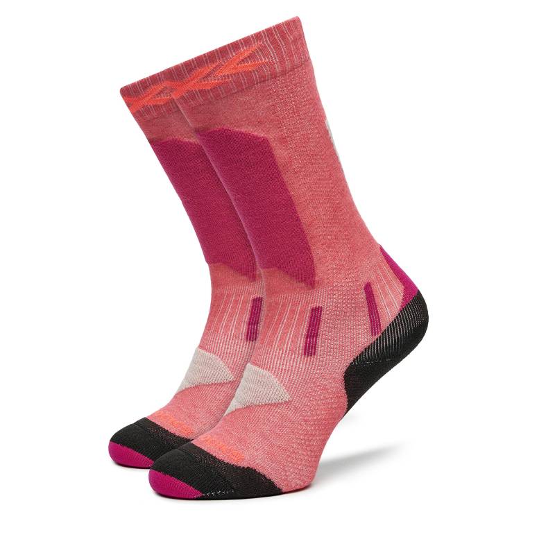 Hohe Kindersocken X-Socks Ski Discover WYDDW24J Rosa von X-Socks