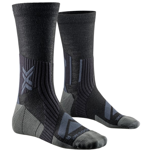 X-Socks - Bike Expert Merino Crew - Velosocken Gr 35-38;39-41 rot;schwarz von X-Socks