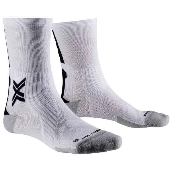 X-Socks - Bike Perform Crew - Velosocken Gr 35-38;39-41;42-44;45-47 grau;grau/schwarz;rot von X-Socks