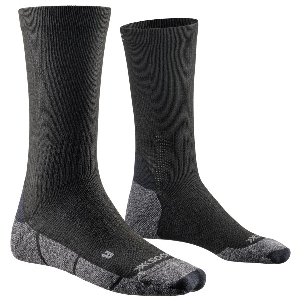 X-Socks - Core Natural Crew - Multifunktionssocken Gr 39-41 schwarz/grau von X-Socks