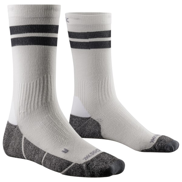 X-Socks - Core Natural Graphics Crew - Multifunktionssocken Gr 35-38 grau von X-Socks