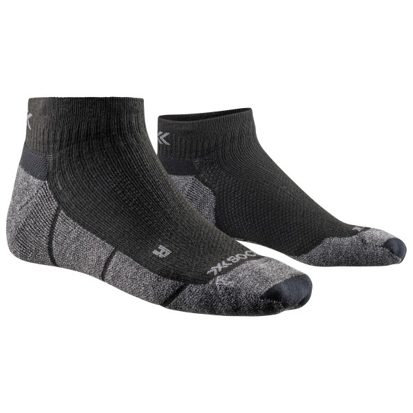 X-Socks - Core Natural Low Cut - Multifunktionssocken Gr 39-41 schwarz/grau von X-Socks