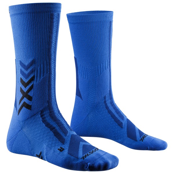 X-Socks - Hike Discover Crew - Wandersocken Gr 35-38 blau von X-Socks