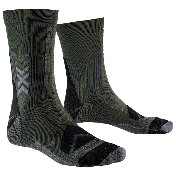 X-Socks - Hike Expert Silver Crew - Wandersocken Gr 39-41 schwarz von X-Socks