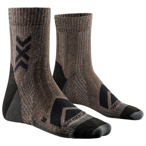 X-Socks - Hike Perform Merino Ankle - Wandersocken Gr 42-44 braun von X-Socks