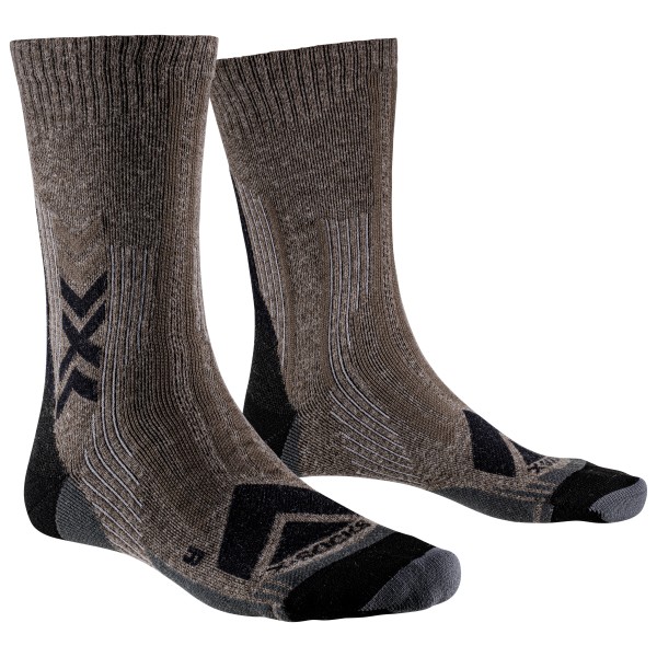 X-Socks - Hike Perform Merino Crew - Wandersocken Gr 35-38 grau von X-Socks