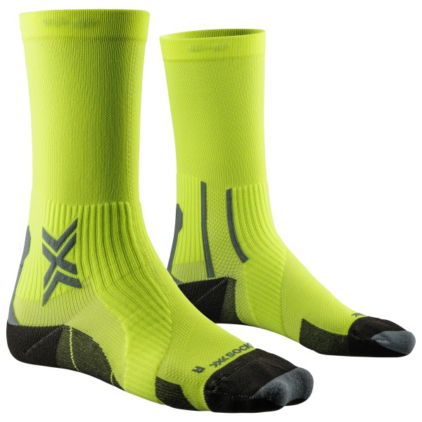 X-Socks - Run Perform Crew - Laufsocken Gr 35-38;39-41 grau;schwarz von X-Socks