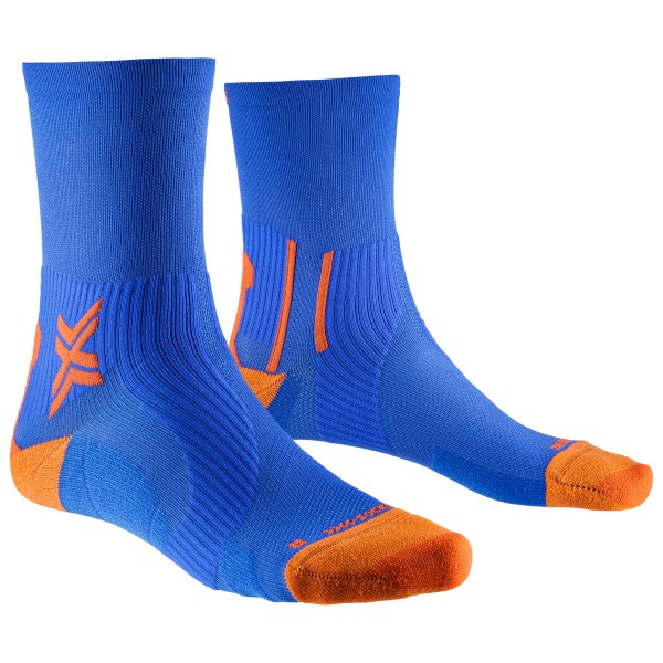 X-Socks - Run Perform Crew - Laufsocken Gr 35-38 blau von X-Socks