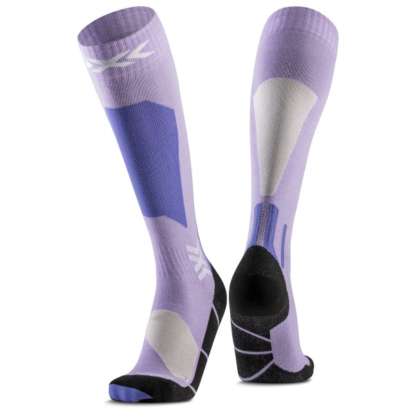 X-Socks - Ski Discover Merino OTC - Skisocken Gr 35-38;39-41;42-44;45-47 grau;lila;schwarz von X-Socks