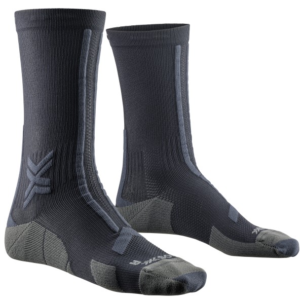 X-Socks - Trail Run Discover Crew - Laufsocken Gr 35-38 grau von X-Socks